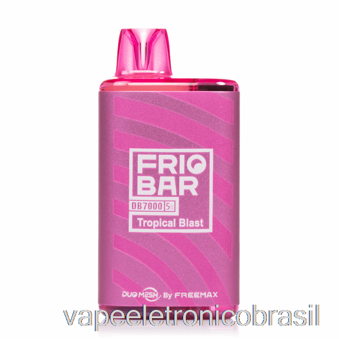 Vape Recarregável Freemax Friobar Db7000 Descartável Tropical Blast